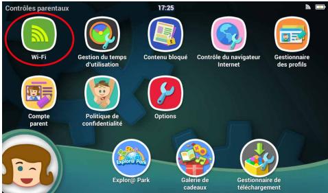 VTECH Tablette STORIO MAX XL 2.0 rose - Touchez l'icône Wi-Fi - 2