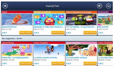 VTECH Tablette STORIO MAX XL 2.0 rose - Plus de 2000 contenus accessibles avec l'Explor@ Park - 1