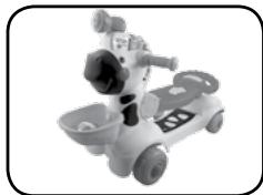 VTECH Trotinette parlante Trottino mon zèbre rigolo - ACTIVITÉS - 6
