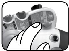VTECH Trotinette parlante Trottino mon zèbre rigolo - MARCHE/ARRÉT - 1