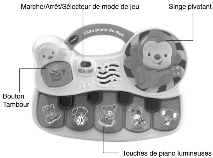 VTECH Lumi piano de Noé - piano lumineux - INTRODUCTION - 1