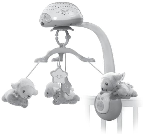 VTECH Lumi mobile Compte-moutons bleu - mobile pour bébé - Lumi mobile Compte-moutons - 1