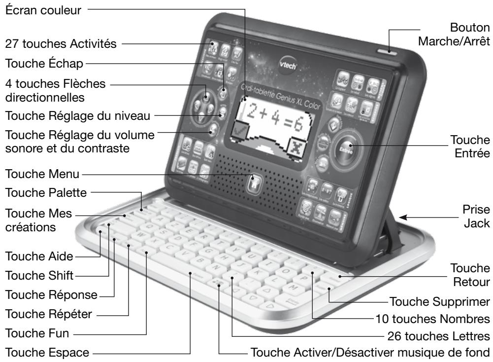 VTECH Ordi-tablette Genius XL Color - Noir - INTRODUCTION - 1