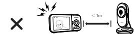 VTECH BabyPhone Vidéo Clear Plus - BM3254 - EMPLACEMENT DU BABYPHONE - 8