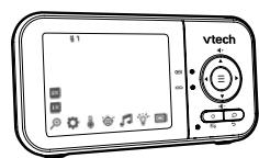 VTECH BabyPhone Vidéo Clear Plus - BM3254 - parleur - 2