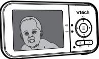 VTECH BabyPhone Vidéo Clear Plus - BM3254 - Activation de l'écran de l'unité Parents par le son - 3