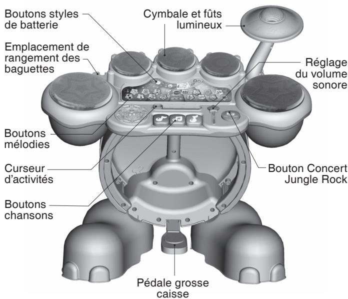 VTECH Jungle Rock - Batterie éléphant - INTRODUCTION - 1