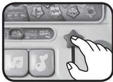 VTECH Jungle Rock - Batterie éléphant - Reglage du volume sonore - 5