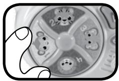 VTECH Do, ré, mi baby radio - Cadran Musique - 1