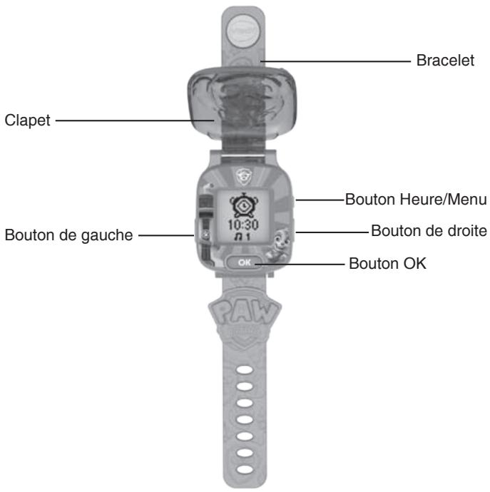 VTECH Pat Patrouille - La montre-jeu interactive de Chase - La montre-jeu interactive - 2