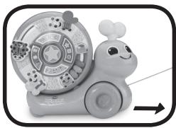VTECH Rouli-escargot maxi découvertes - La coquille qui tourne et les antennes qui bougent - 1