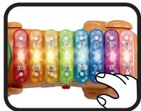 VTECH Elton, mon rouli xylophone - Collier rotatif - 3