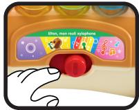 VTECH Elton, mon rouli xylophone - Collier rotatif - 1