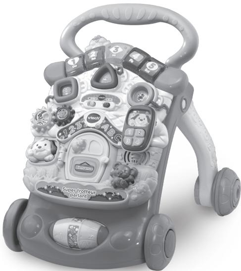 VTECH Super Trotteur parlant 2 en 1 rose - Super trotteur parlant - 1