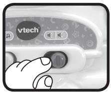 VTECH Super Trotteur parlant 2 en 1 rose - Réglage du volume sonore - 1