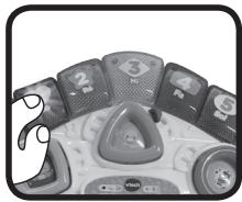 VTECH Super Trotteur parlant 2 en 1 rose - Touches de piano lumineuses - 1