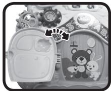 VTECH Super Trotteur parlant 2 en 1 rose - Porte - 4