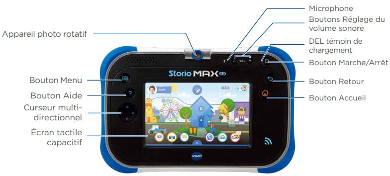 VTECH Tablette STORIO MAX 2.0 5' rose - tablette enfant multimédia - FONCTIONNALITES - 1