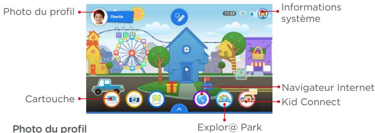 VTECH Tablette STORIO MAX 2.0 5' rose - tablette enfant multimédia - Utilisation du menu de la tablette - 1