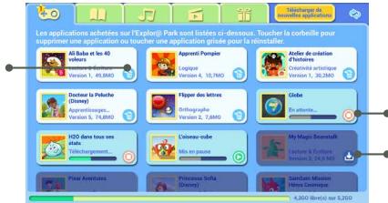 VTECH Tablette STORIO MAX 2.0 5' rose - tablette enfant multimédia - Corbeille - 1