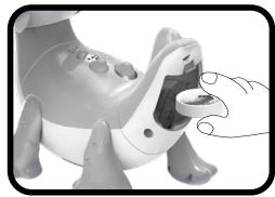 VTECH Zébulon, mon compagnon glouton - Compartiment à rangement des jetons - 4