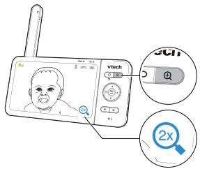 VTECH Babyphone Vidéo Wide View HD - BM818 - (écran 5 ultra plat HD - veilleuse) - vtech® - 3