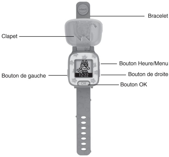 VTECH La montre-jeu interactive de Bluey - La MONTRE-JEU INTERACTIVE - 2