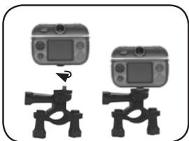 VTECH Kidizoom Action Cam 180 - Utiliser le support vello - 7