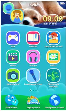 VTECH Loïs super police télécommandé - Menu du KidiCom MAX® - 1