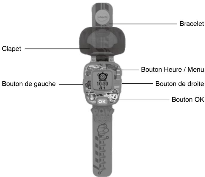 VTECH Pat' Patrouille- La montre-jeu interactive de Chase - FONCTIONNALITÉS - 1