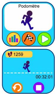 VTECH Kidizoom Smartwatch MAX - bleue - Podomètre - 1