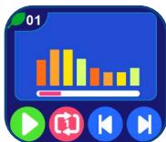 VTECH Kidizoom Smartwatch MAX - bleue - Musiques - 3
