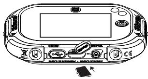 VTECH Kidizoom Touch 5.0 rose - MISE EN PLACE DE LA CARTE MÉMOIRE - 1
