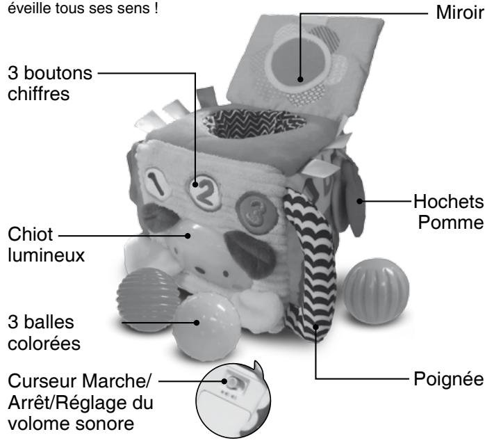 VTECH Cube interactif éveil sensoriel - Cube interactif Éveil sensoriel - 2