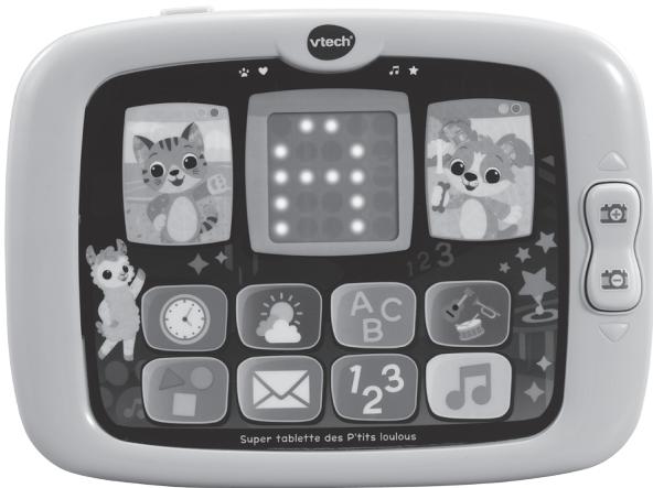 VTECH Super tablette des P'tits loulous - tablette interactive bébé - Super tablette des P'tits loulous - 1