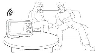 VTECH Caméra supplémentaire pour babyphone BM3255 - MODE VEILLE (ALLUMAGE DE L'ÉCRAN PAR LE SON) - 2