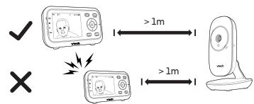 VTECH Caméra supplémentaire pour babyphone BM3255 - EMPLACEMENT DU BABYPHONE - 5