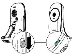 VTECH Caméra supplémentaire pour babyphone BM3255 - ALLUMER/ÉTEINDRE LE BABYPHONE - 2