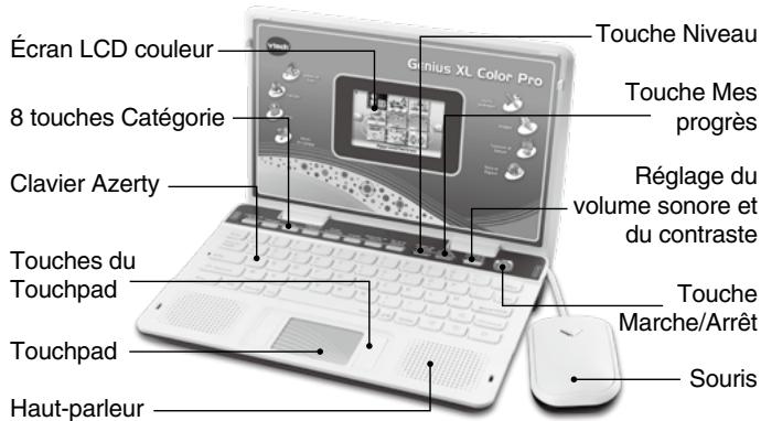 VTECH Ordinateur enfant Genius XL Color Pro Bilingue Silver - 1