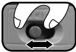 VTECH Mon camion 1, 2, 3 interactif - Curseur Marche/Arrêt/Réglage du volume sonore - 1