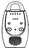 VTECH Babyphone audio Classic Light BM 1100 - Ecoute-bébé audio - Contenu de la boîte - 2