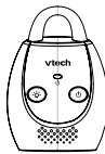 VTECH Babyphone audio Classic Light BM 1100 - Ecoute-bébé audio - Contenu de la boîte - 1