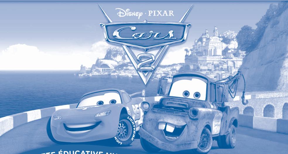 VTECH Jeu - Cars 2 - Manuel d'utilisation - 1
