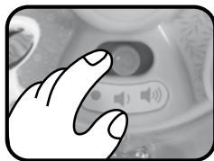 VTECH La grande roue des Baby loulous - Curseur Marche/Arrêt/Réglage du volume sonore - 1