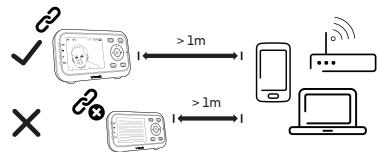 VTECH Babyphone caméra vidéo BM3255 - ATTENTION - 1