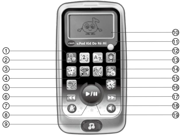 VTECH V Pod kid do ré mi - balladeur pour enfant - INTRODUCTION - 1