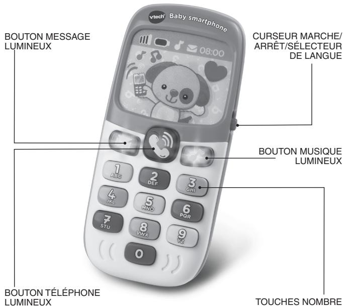VTECH Baby smartphone bilingue - 1