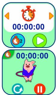 VTECH Kidizoom Smartwatch MAX - framboise - Chromomètre - 1