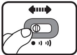 VTECH Livre interactif - J'apprends à m'habiller - Curseur Marche/Arrêt/Réglage du volume sonore - 1