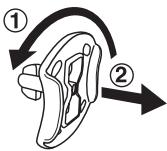 VTECH Livre interactif - J'apprends à m'habiller - Pour retirer l'attache de la boite : - 1